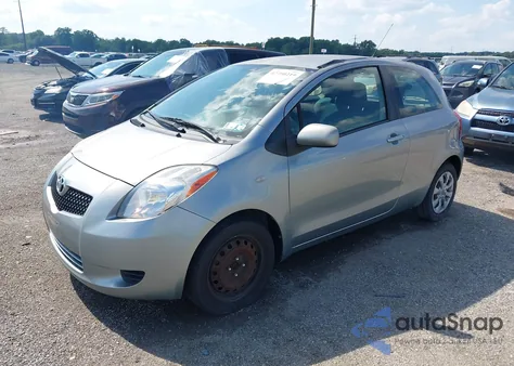 2007 Toyota Yaris из США, поврежденный, VIN JTDJT923075090965